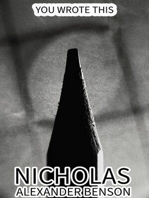 cover image of You Wrote This